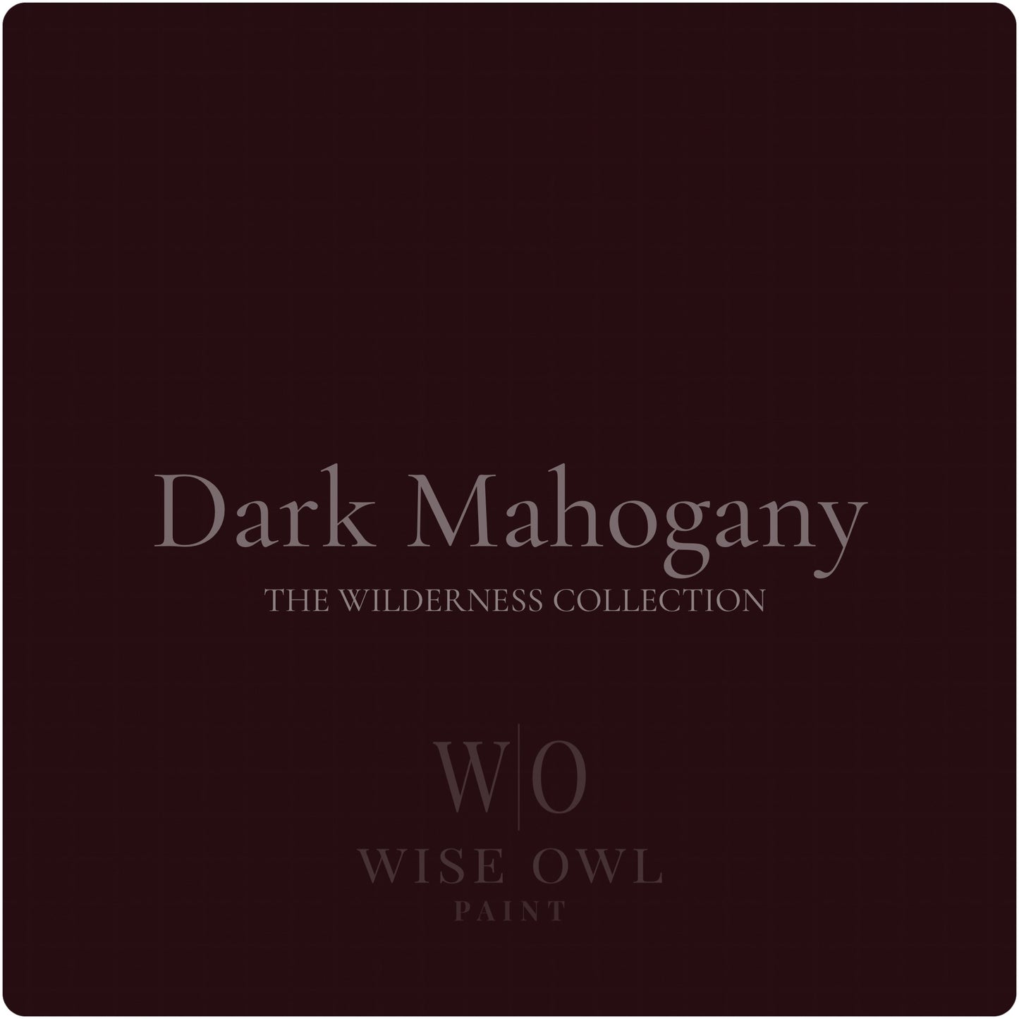 Wise Owl One Hour Enamel - Dark Mahogany
