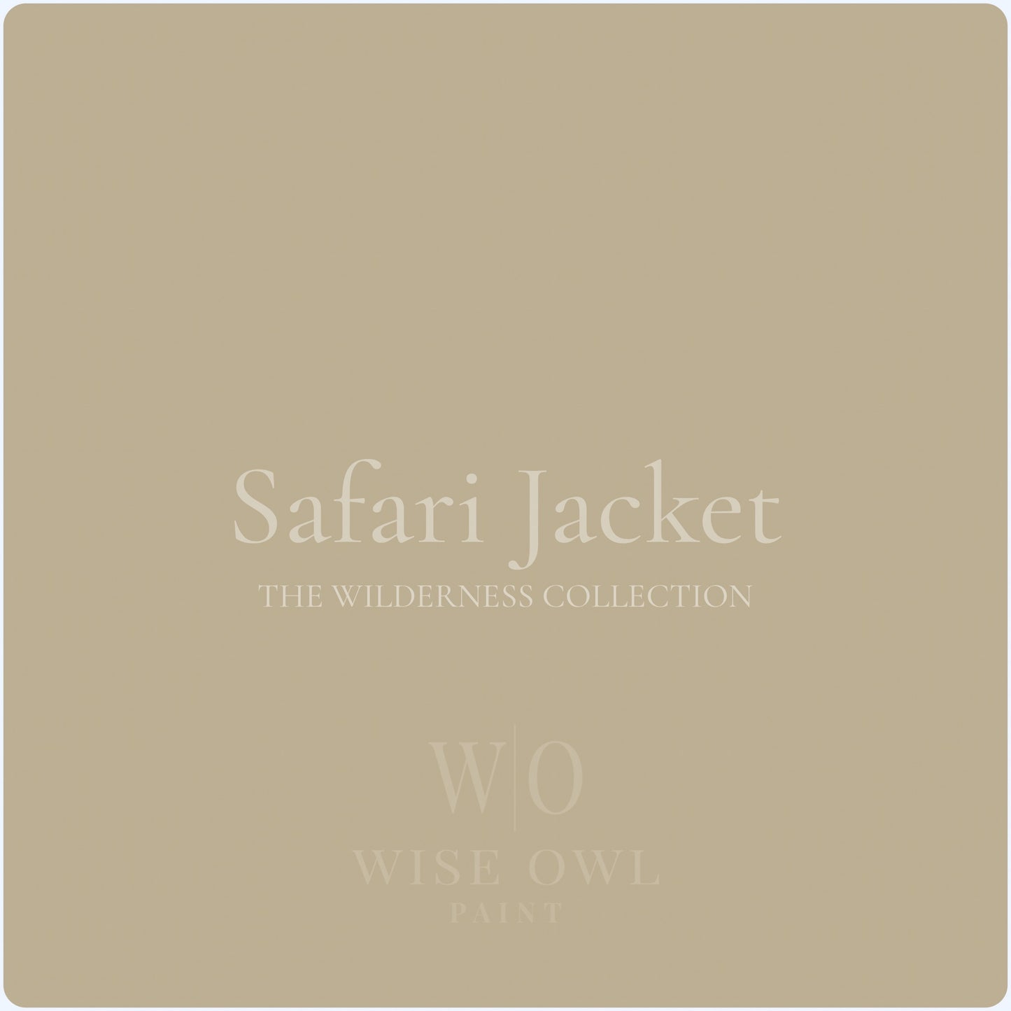 Wise Owl One Hour Enamel - Safari Jacket