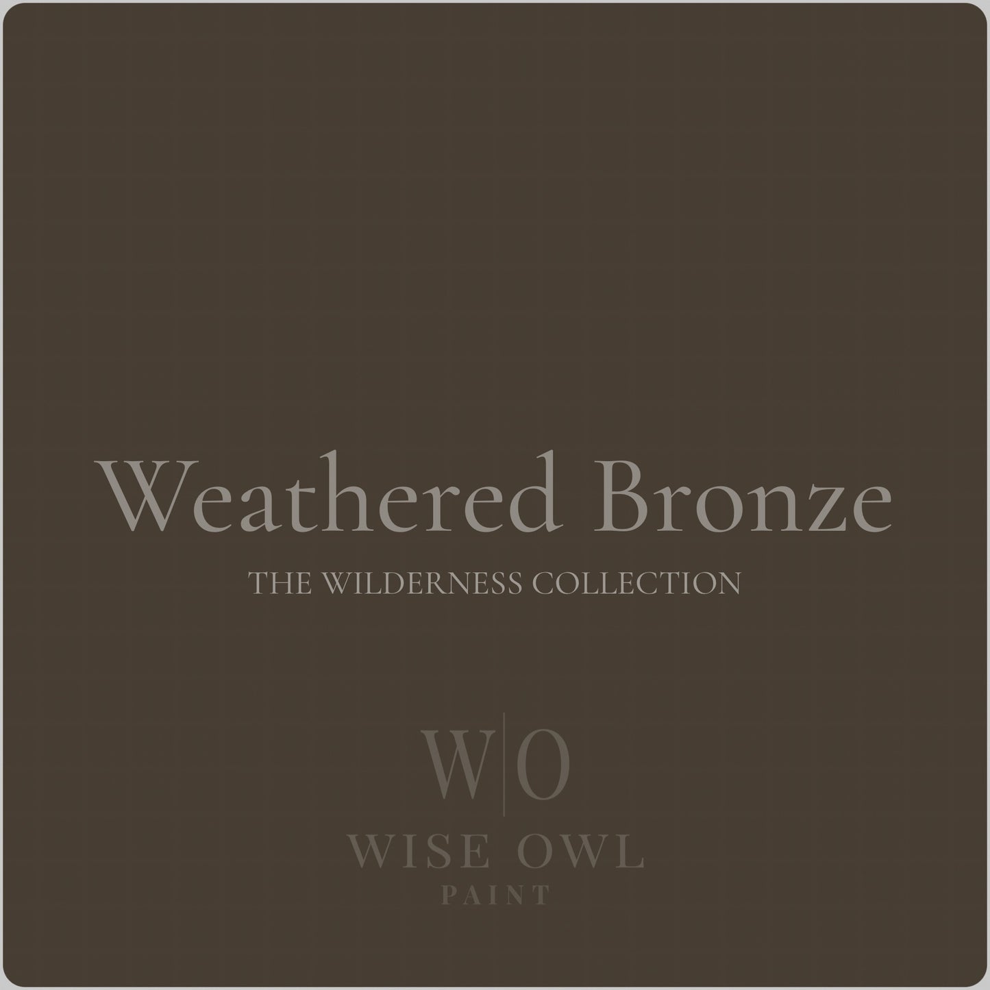 Wise Owl One Hour Enamel - Weathered Bronze