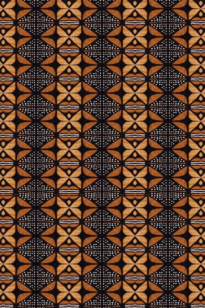 African Print - Roycycled Decoupage Paper