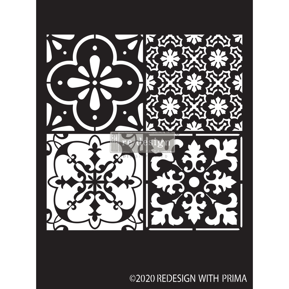 Coastal Tile - Redesign Decor Stencils