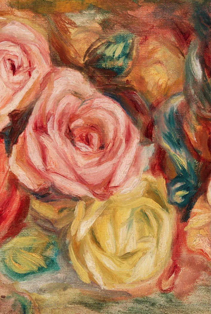 Textured Floral Left - Roycycled Decoupage Paper