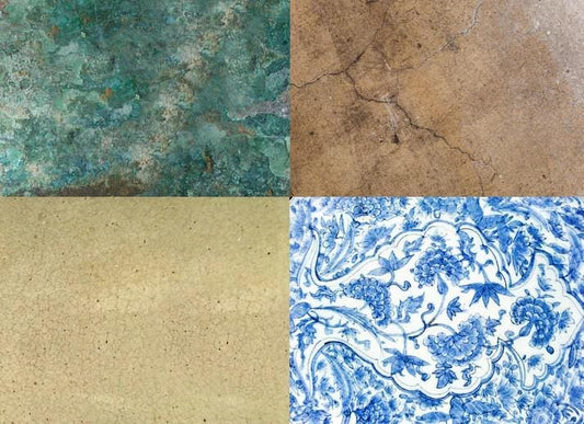 Crockery Textures - Roycycled Paper