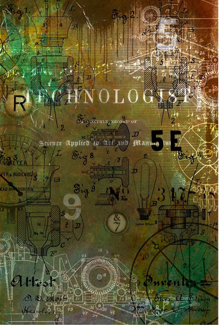 Technologist - Roycycled Decoupage Paper