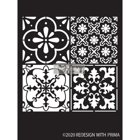 Coastal Tile - Redesign Decor Stencils