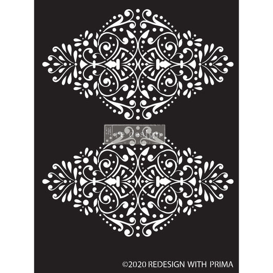 Dotted Flourish - Redesign Decor Stencils