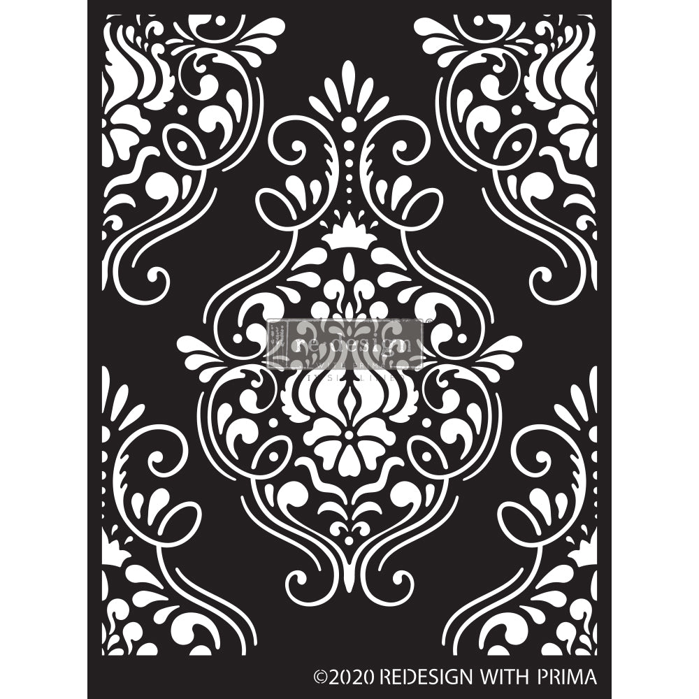 Flourish Emblem - Redesign Decor Stencils