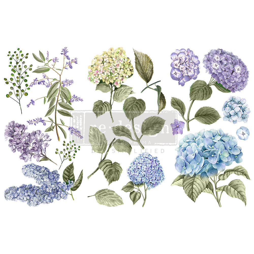 Mystic Hydrangea - Redesign Decor Transfers