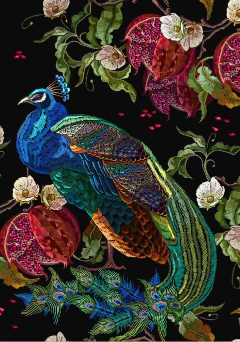 Peacock - Mint by Michelle