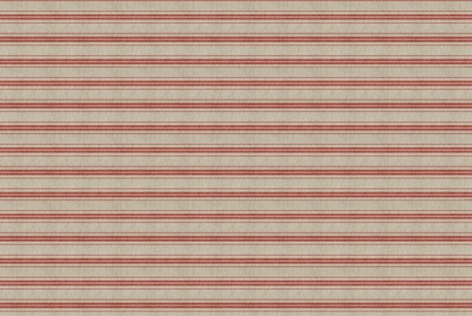 Red Ticking - Roycycled Decoupage Paper