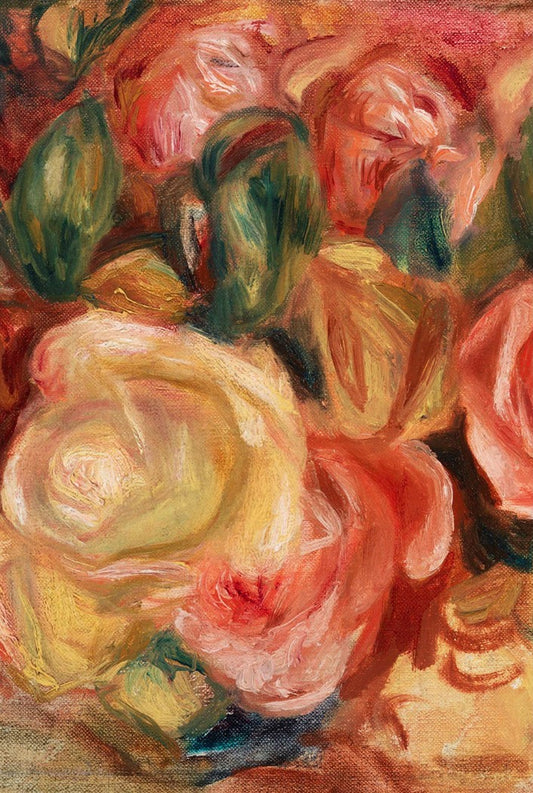 Textured Floral Right - Roycycled Decoupage Paper