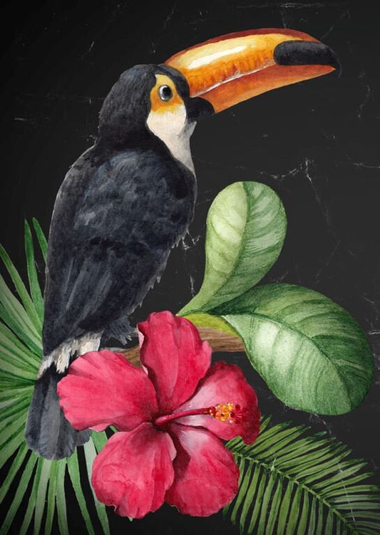 Mint by Michelle Decoupage Paper - Toucan