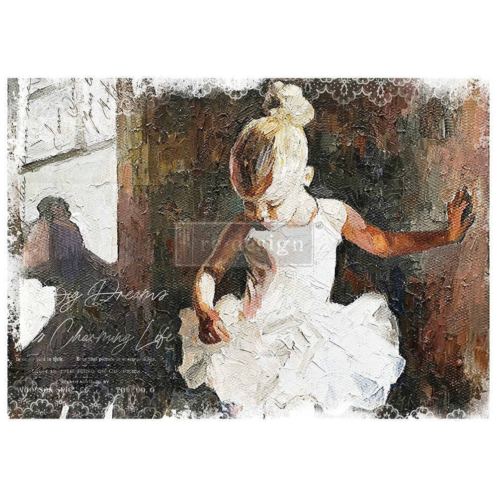 Redesign A1 Rice Paper – DANCER 23.4″X33.1″