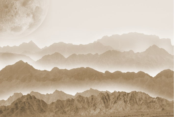 Misty Mountains - Roycycled Decoupage Paper