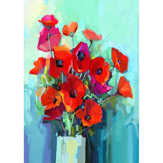 Poppies - Mint by Michelle