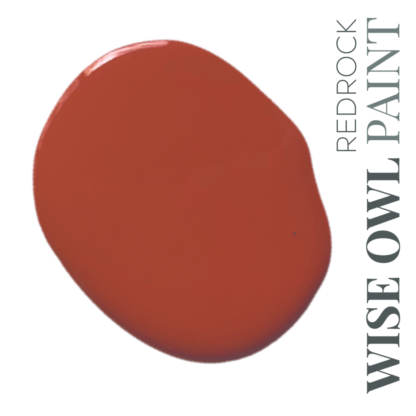 Wise Owl Chalk Synthesis Paint - Red Rock